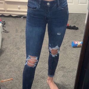 american eagle jeggings size 6 long